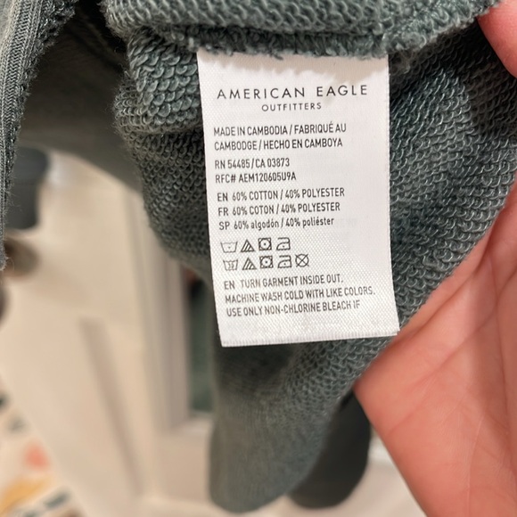 American Eagle Side Slit Sweatshirt szXXL - Picture 5 of 9